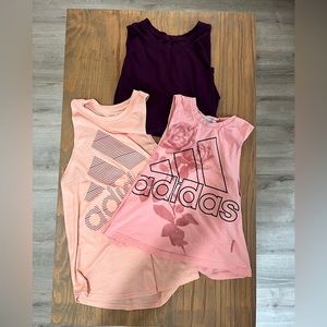 3 Small workout tops: Adidas and Lululemon